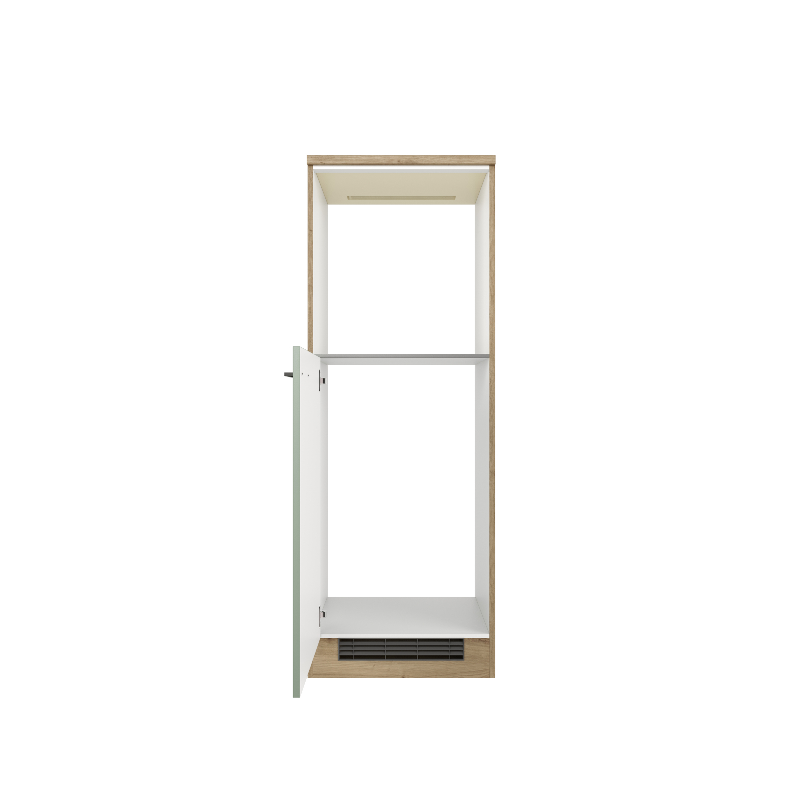 Demi-Geräteumbau CARA - schilfgrün - Artisan Eiche - 60 cm