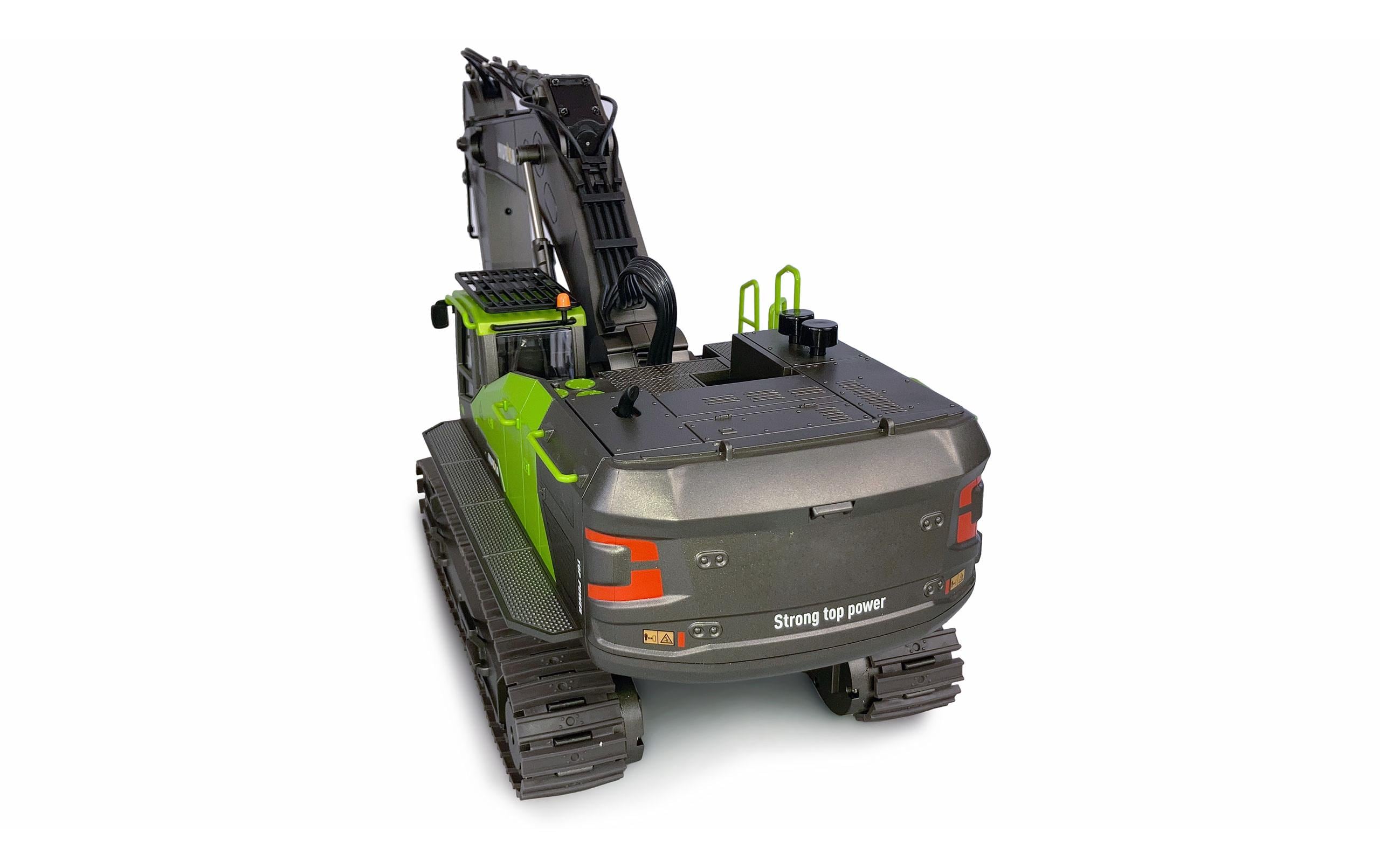 Raupenbagger ACV730 V3 Grün, RTR, 1:14<br>Voll funktionsfähiger Kettenbagger im Massstab 1:14