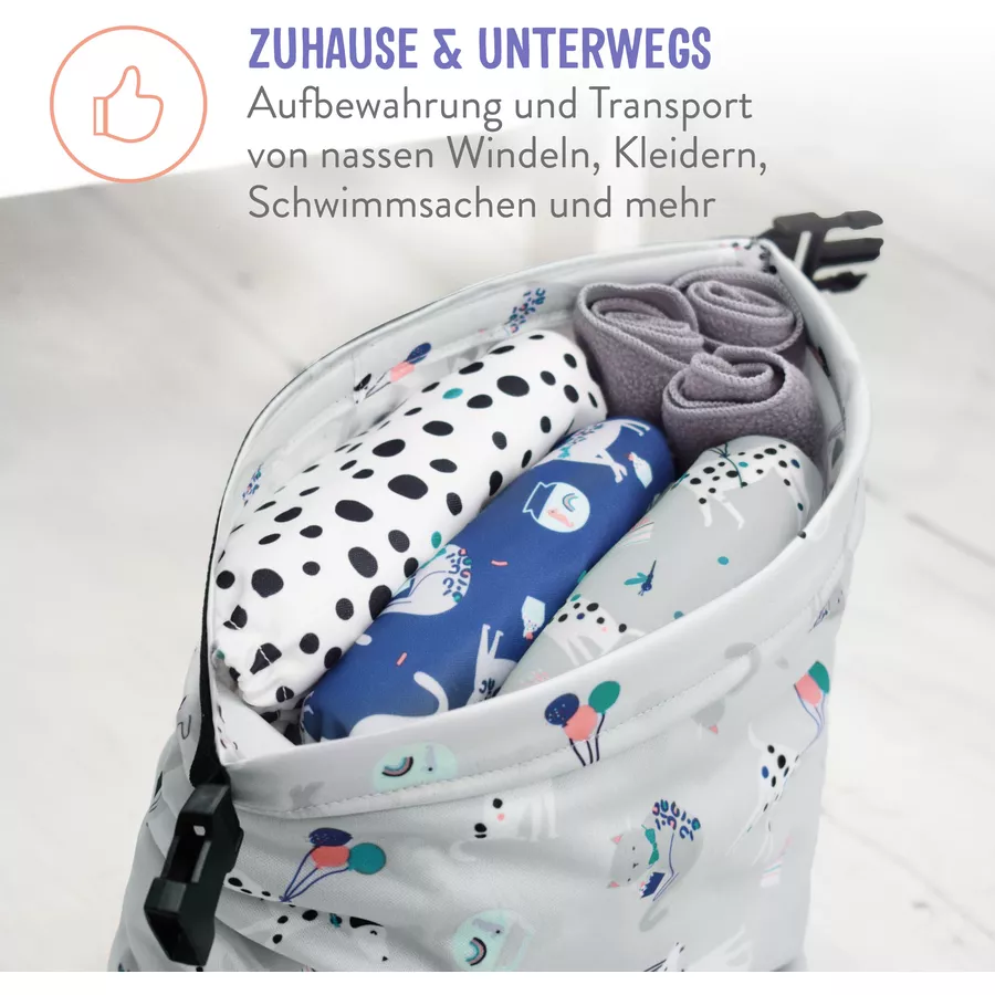 Bambino Mio Windeltasche, Wetbag, Freche Früchte