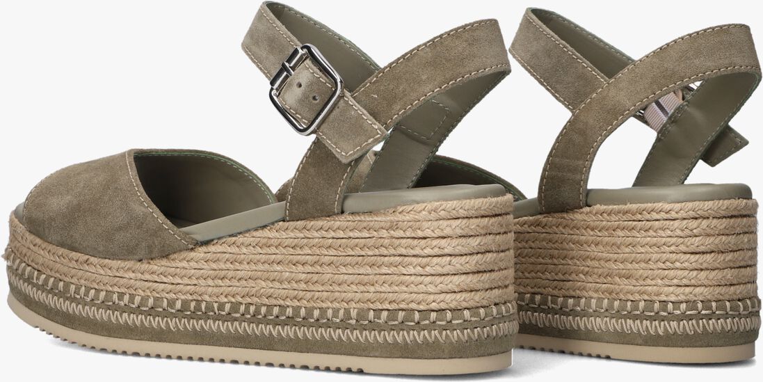 groene unisa sandalen met hak kalton