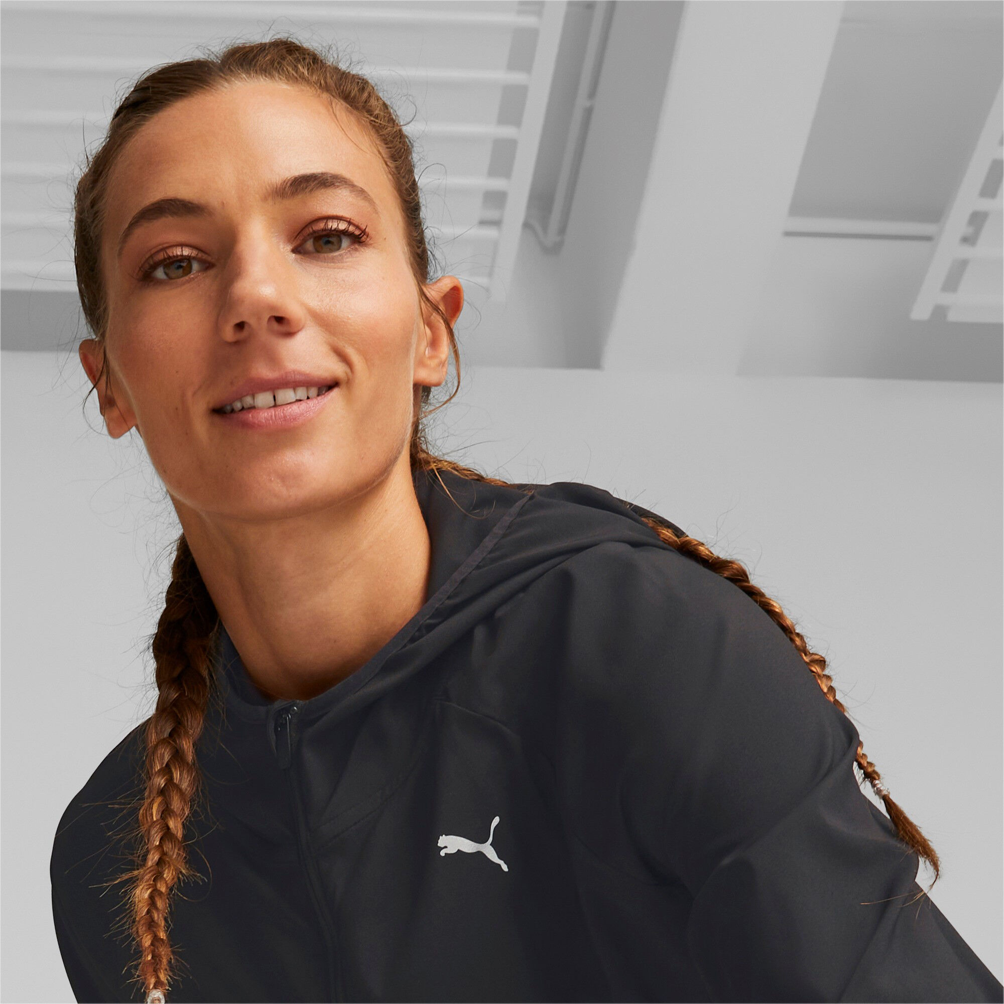 Puma Run Lightweight Veste Running Femmes - Noir