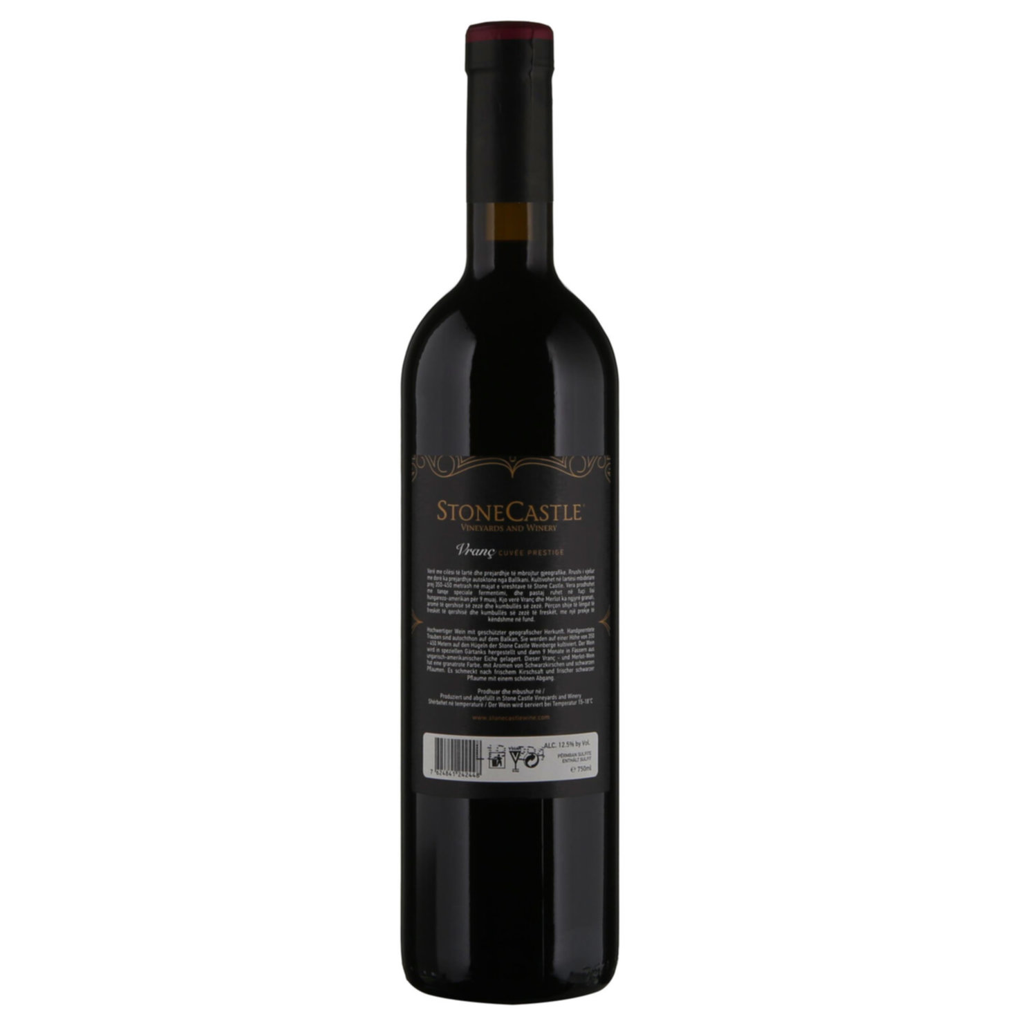 Vranac Cuvée Prestige Kosovo Stonecastle -75cl