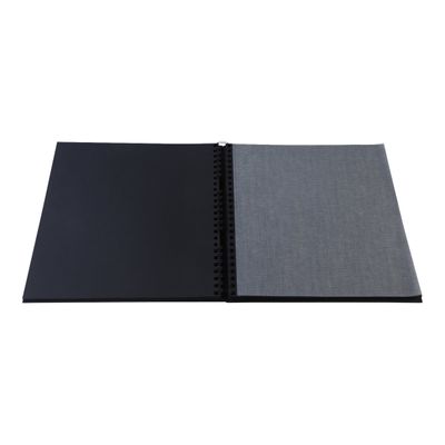 Exacompta Aramy - Album photos 32 x 32 cm - 60 pages - noir/or