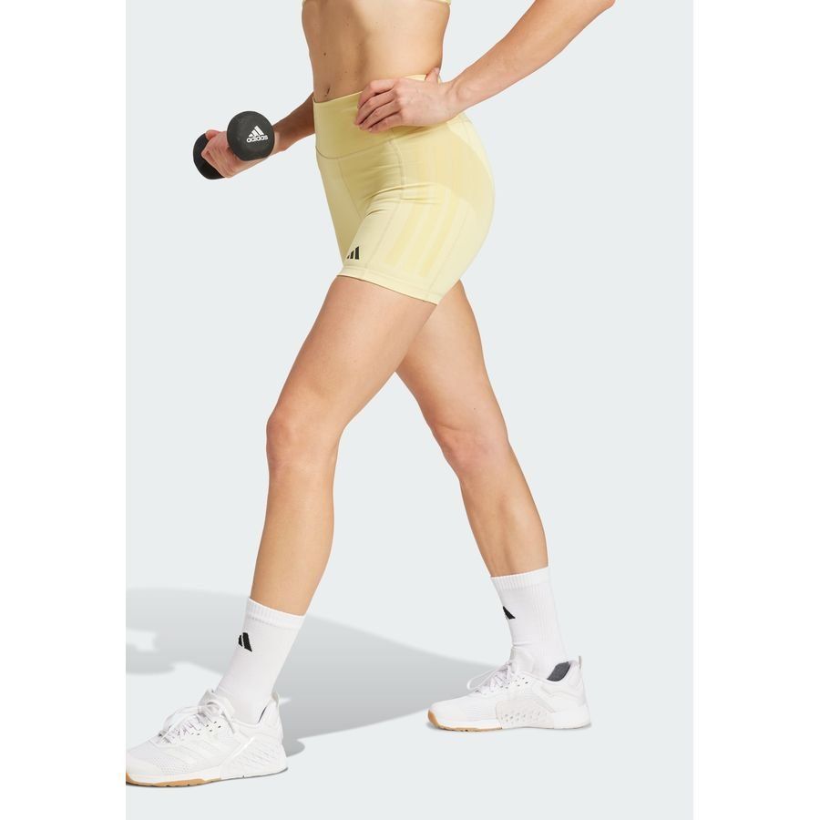 Adidas Legging coupe 1/4 3 bandes Optime