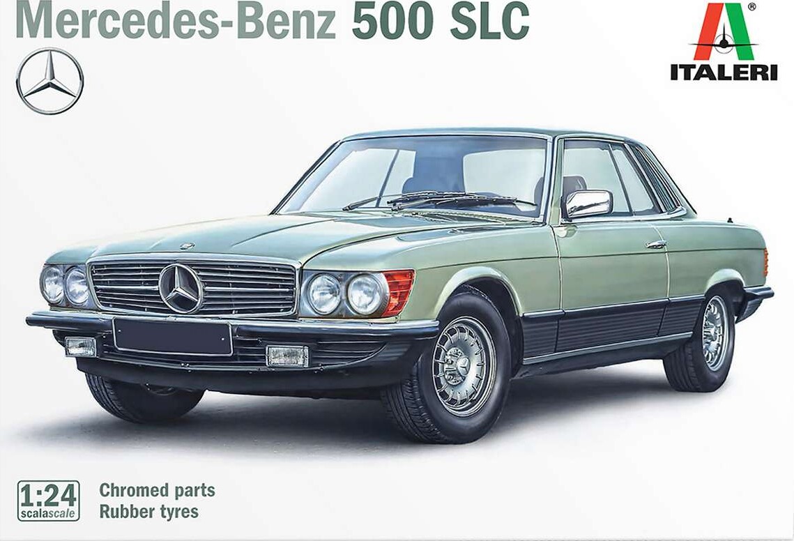 Italeri - Mercedes-Benz 500 Slc Bil Byggesæt - 1:24 - 3633S