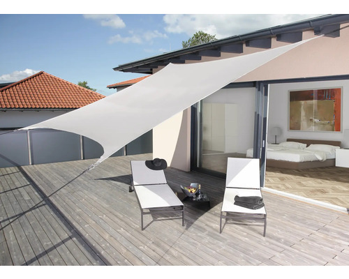 Garden Place Rechthoekige Schaduwdoek, Grijs, 300x400 cm