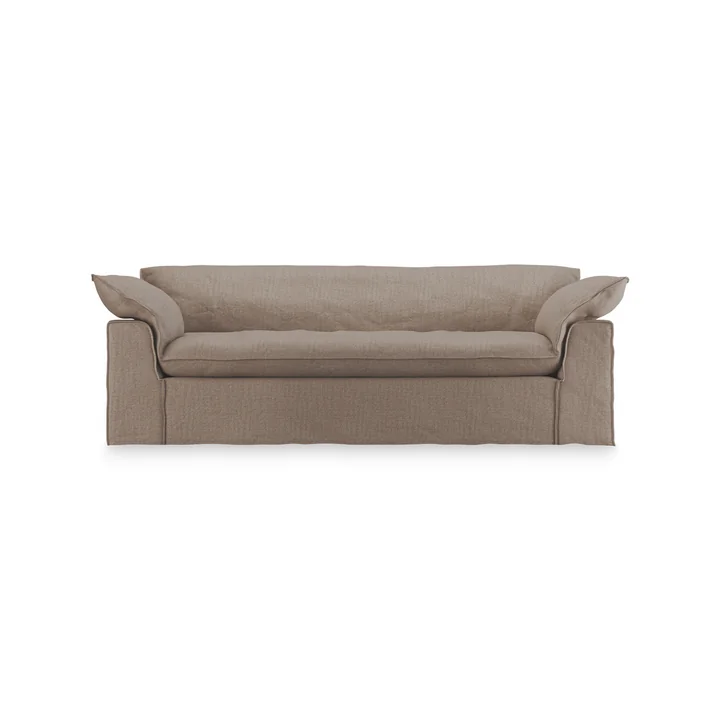 HKliving - Nomad Sofa, 4-Sitzer, Pure / ivory