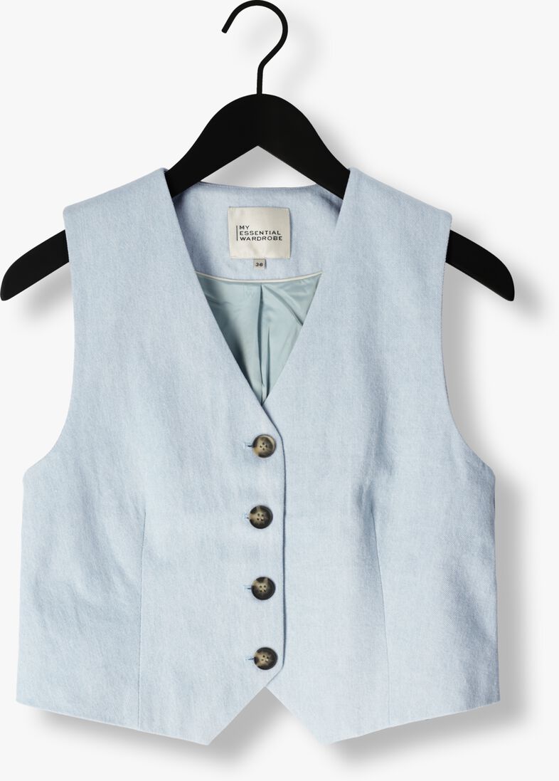 MY ESSENTIAL WARDROBE lichtblauwe my essential wardrobe gilet winniemw 159 vest