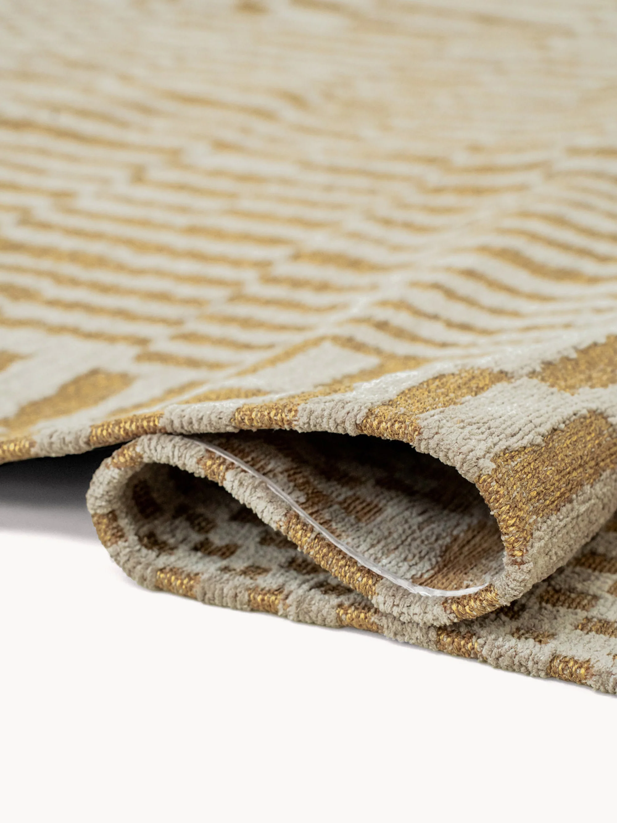 Wasbaar jacquard in- & outdoor vloerkleed Berber