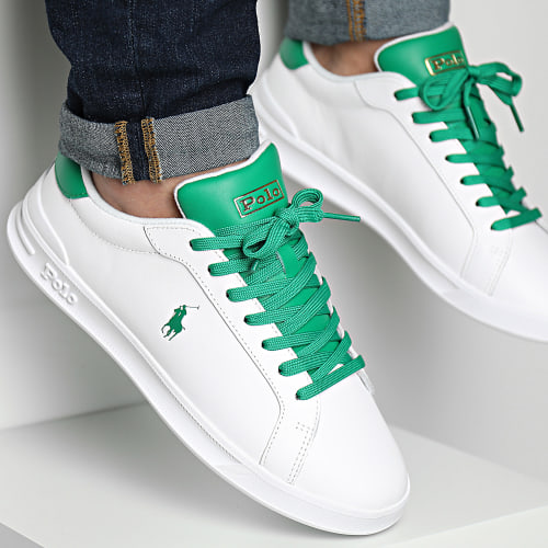 Baskets Heritage Court II Blanc Vert