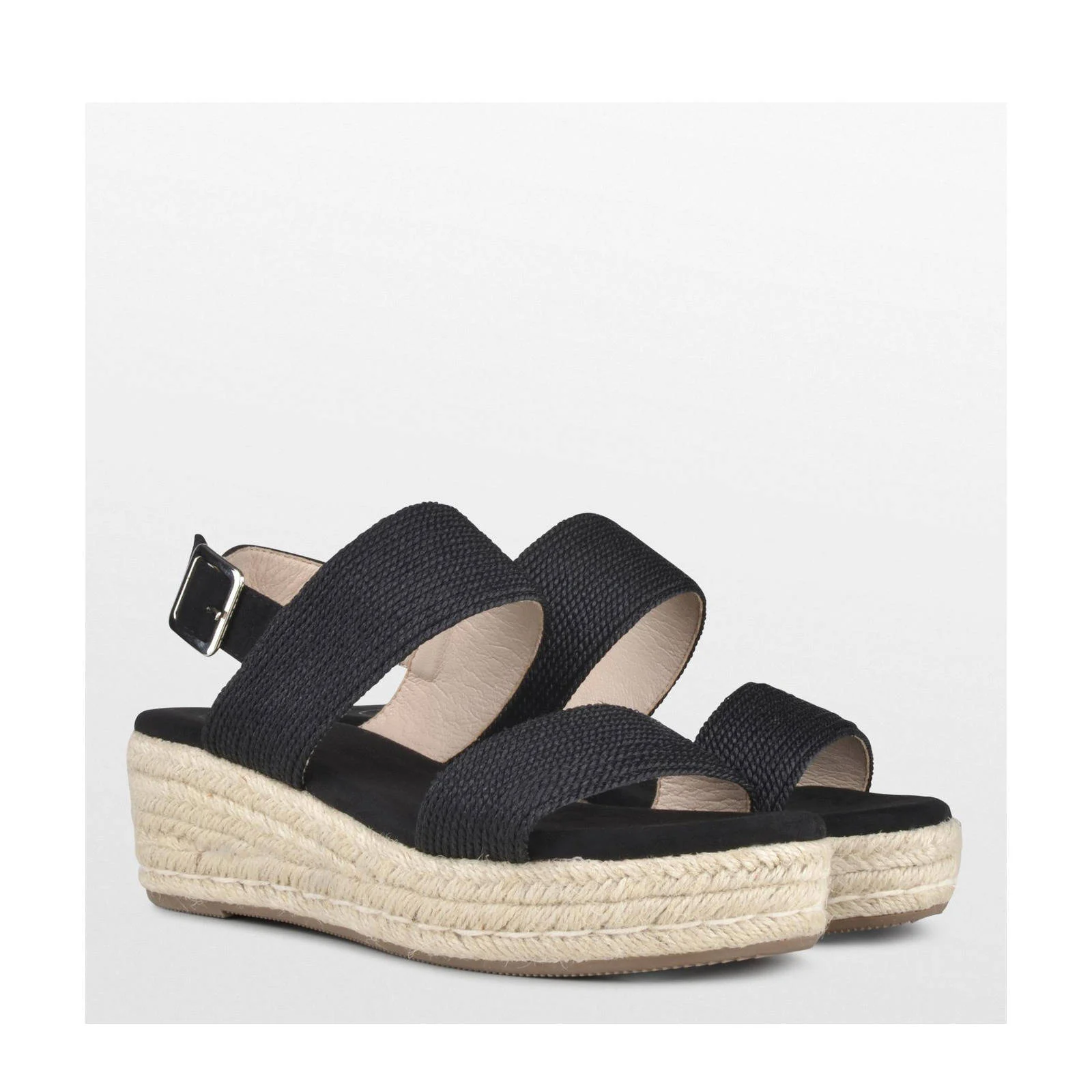POSH by Poelman espadrilles zwart