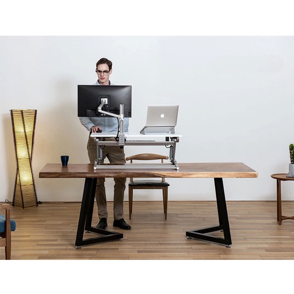Schwenkbare Aluminium Monitor Tischhalterung Arm 17