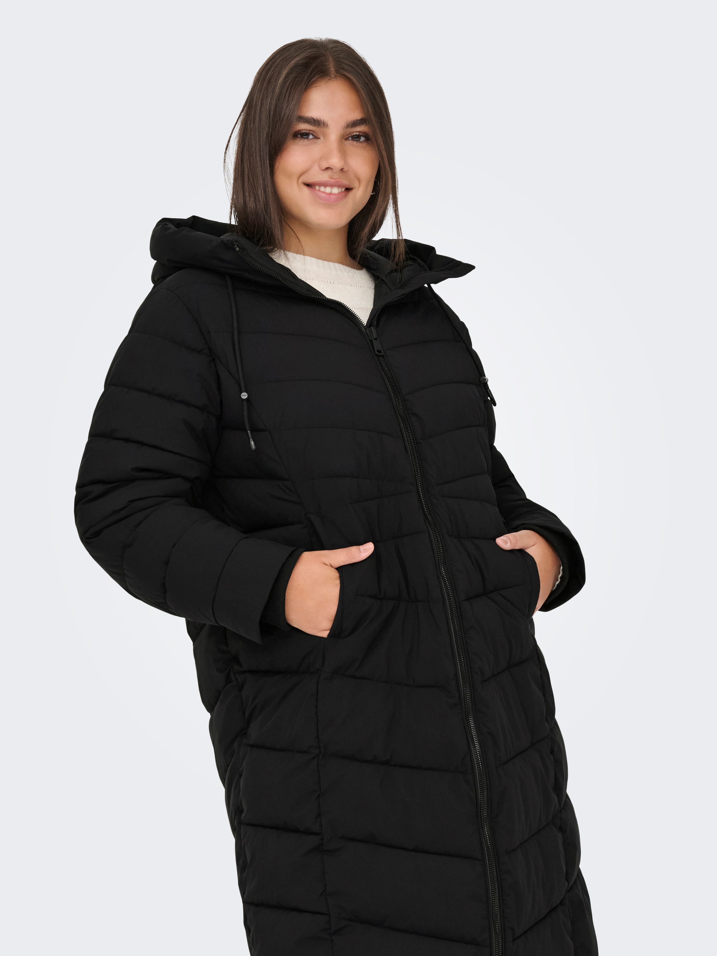 ONLY CARMAKOMA Steppmantel »CARJULIET LIFE QUILT COAT OTW«