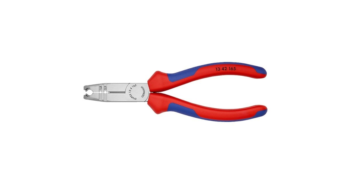 KNIPEXOntmantelingstang 1342165 striptang  (Rood/blauw)