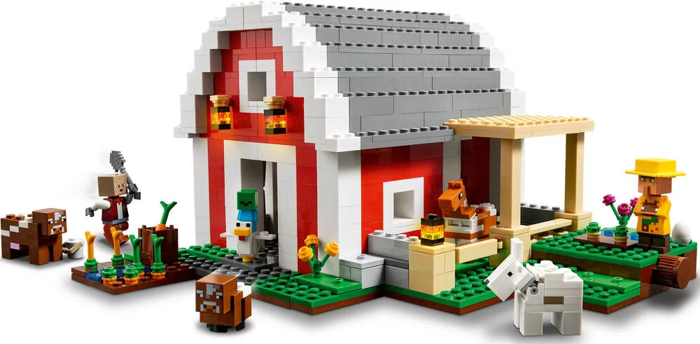 LEGO®MINECRAFT 21187 - LA GRANGE ROUGE