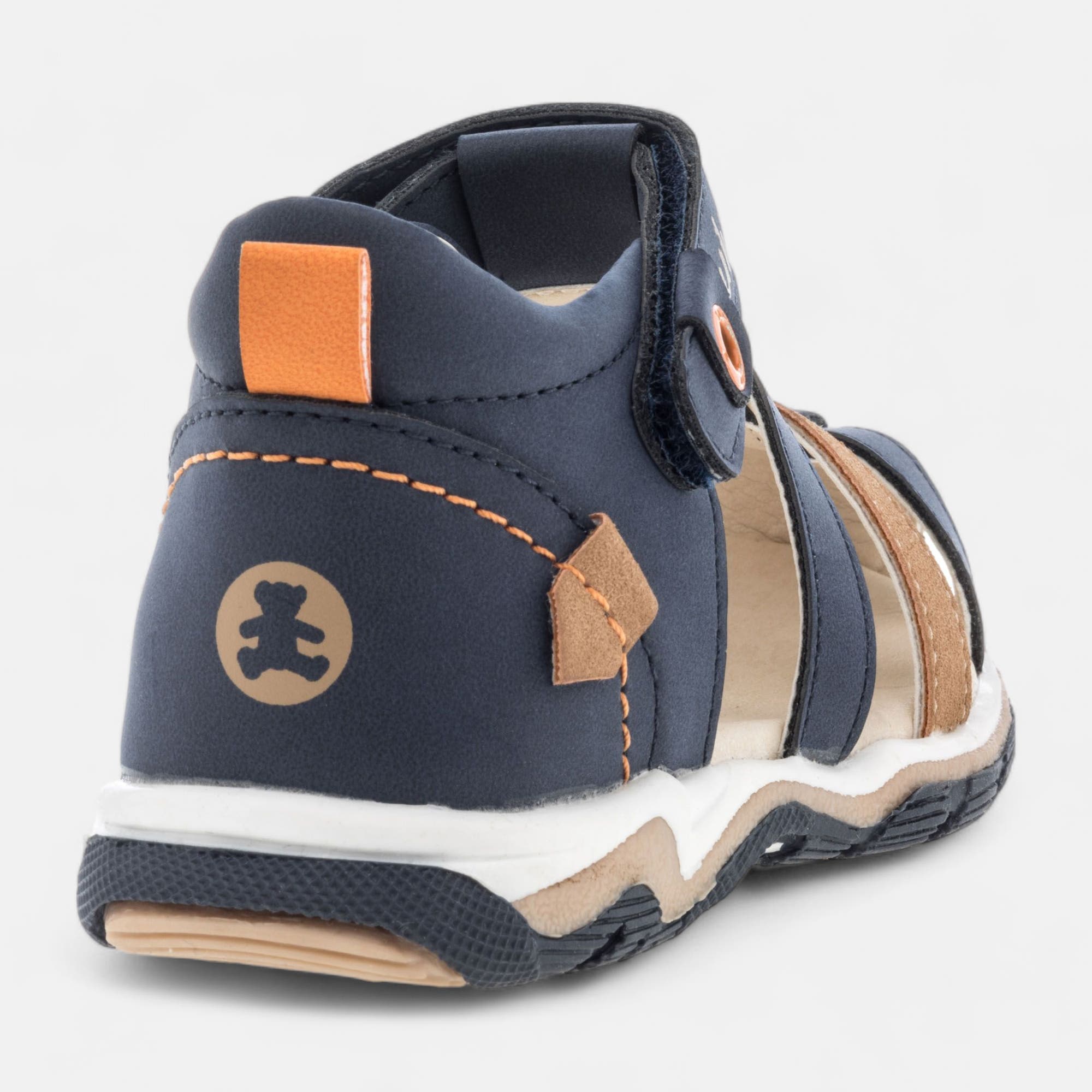 Nu-pieds Bébé garçon bleu marine