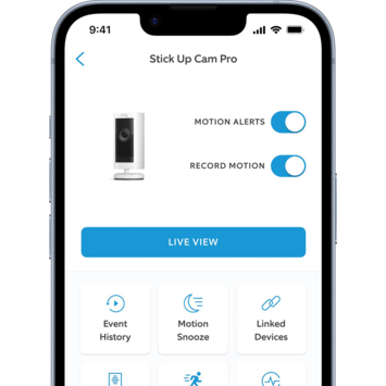 Ring Stick Up Camera Pro Plug-in Zwart