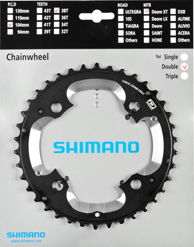 Shimano XT Kettenblatt für FC-M785 38 Zähne (AM) kaufen | Bike-Discount