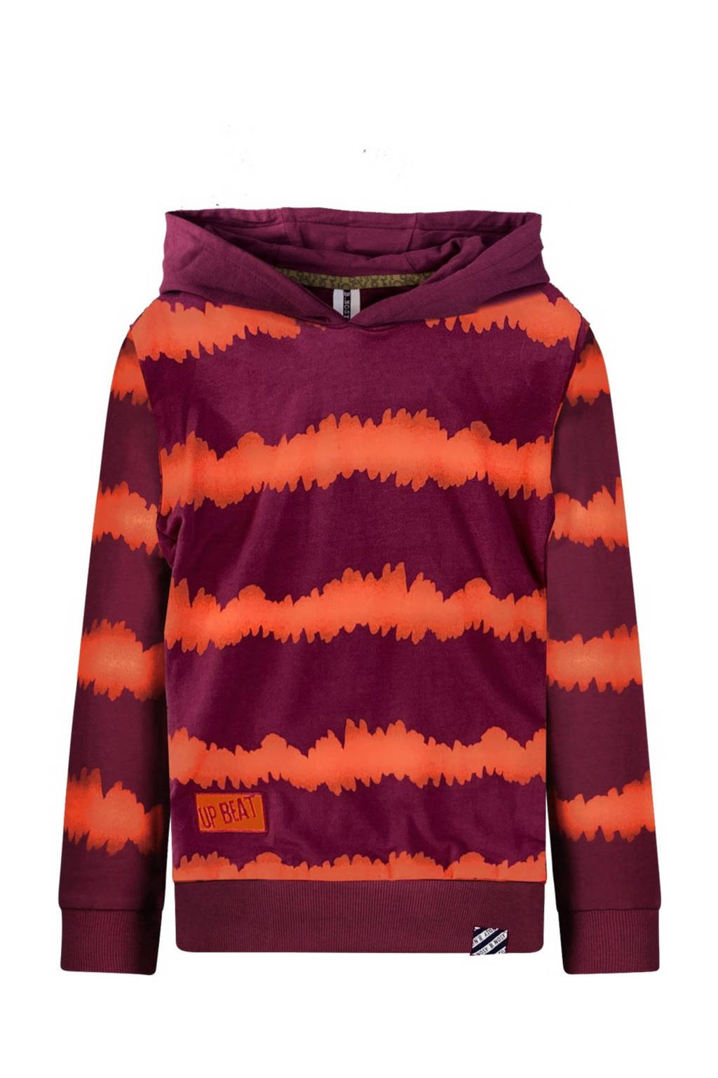 B.Nosy tie-dye hoodie Steve paars/oranje