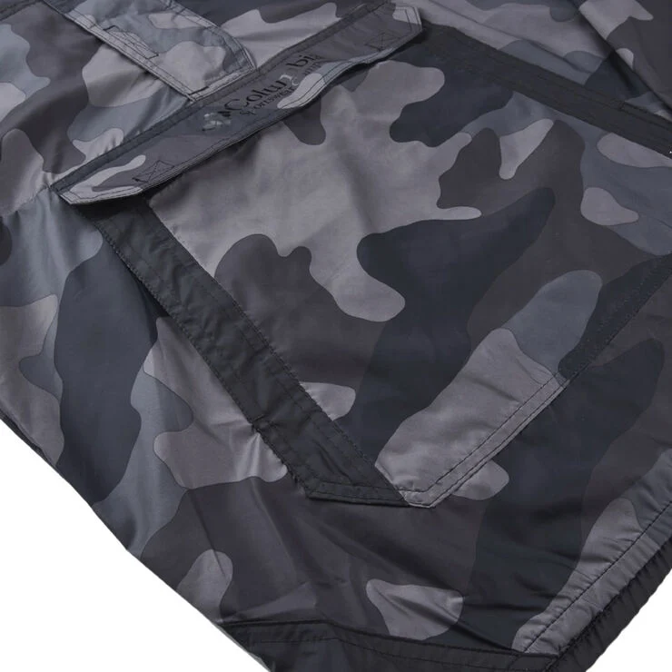 Columbia challenger windbreaker Black mod camo print, black