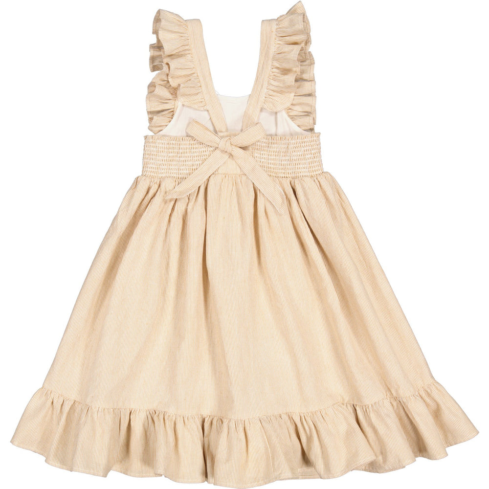 Køb MarMar Fine Cotton Dijon Stripe Danita Frill Kjole