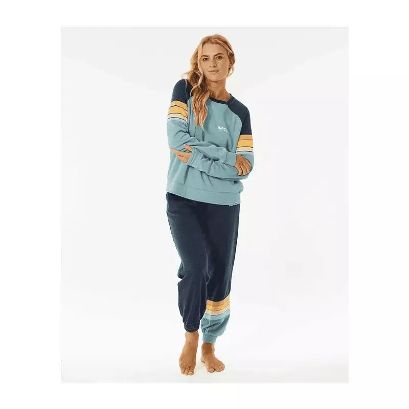 Sweat femme RIPCURL Surf Revival Raglan Crew Navy