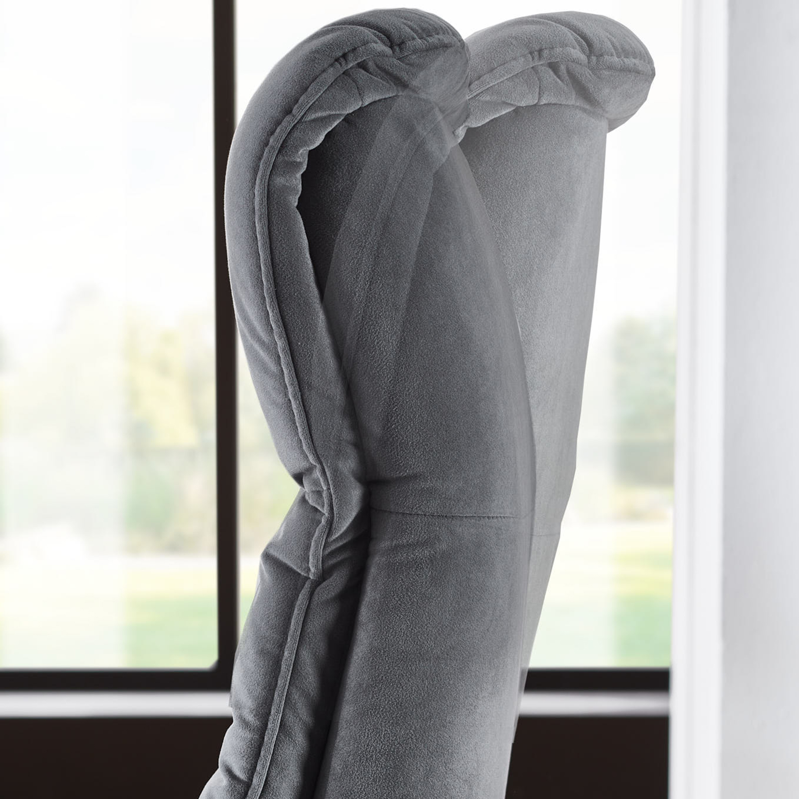 polsterpower Relaxchair - denim - mit Kopfteilverstellung