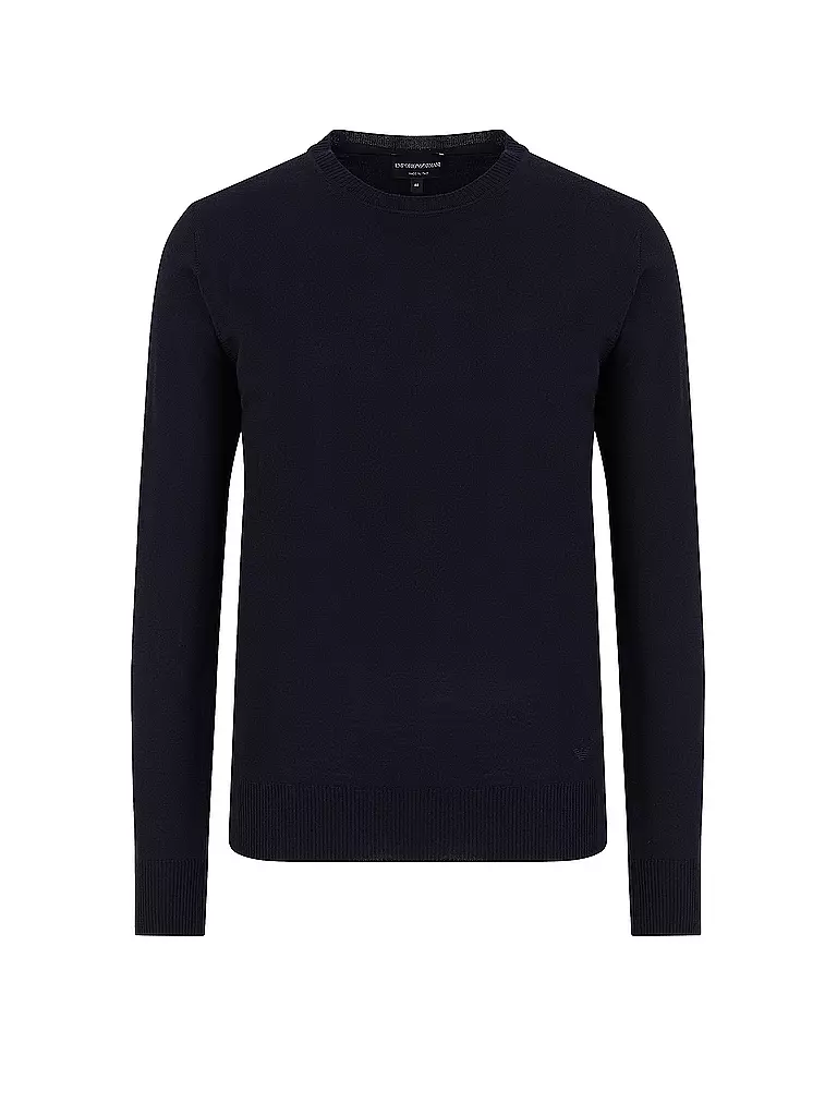 EMPORIO ARMANI Pullover ESSENTIALS blau