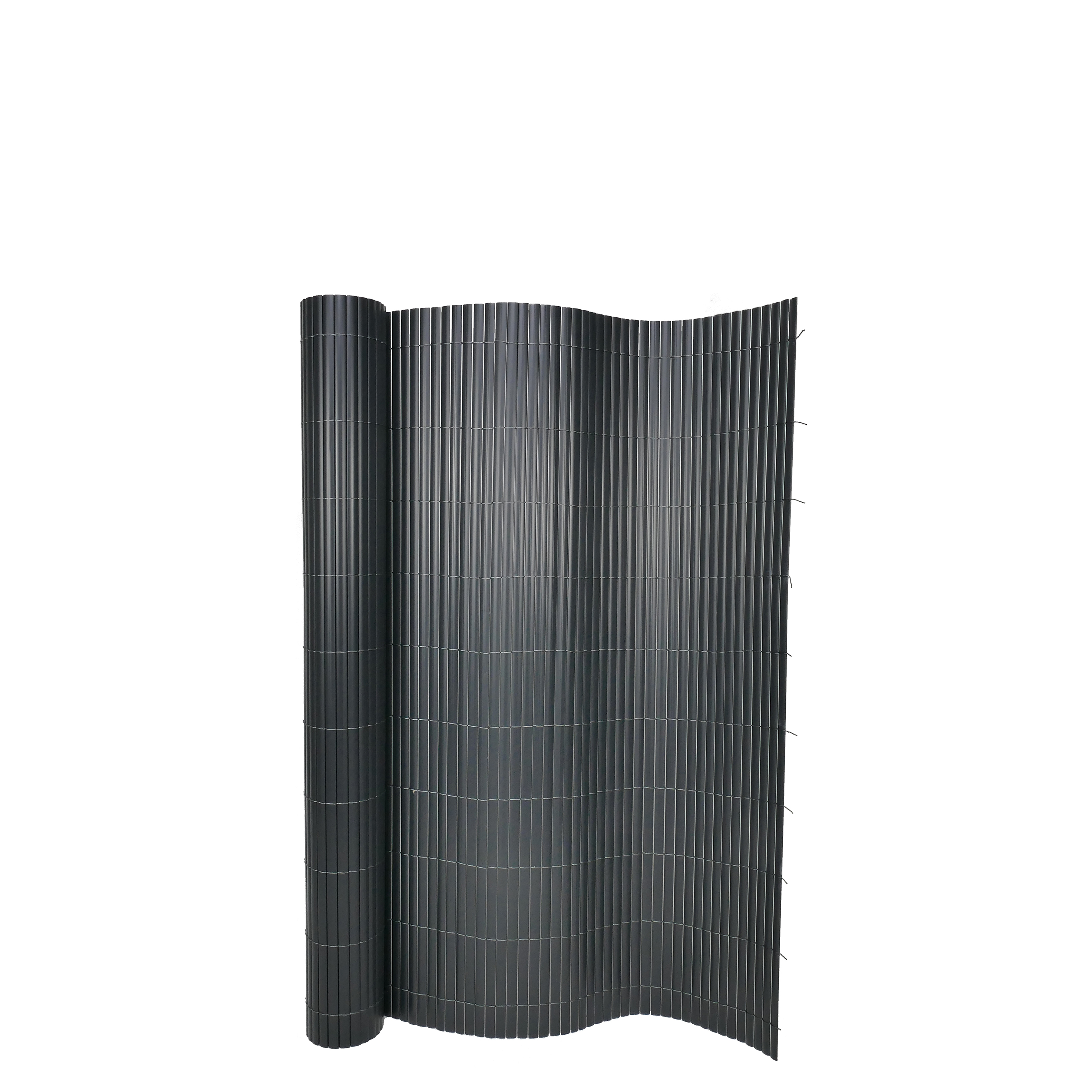 Sichtschutzmatte PVC 400 x 100 cm anthrazit