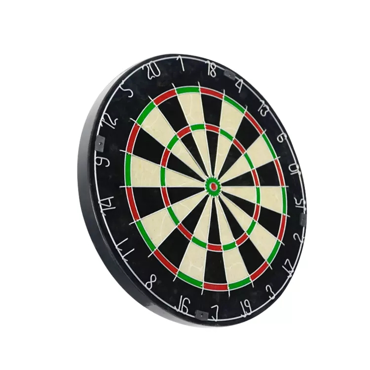 (Ø45cm) Sisal Dartscheibe Turnier Dartboard inkl. Pfeile - Bunt