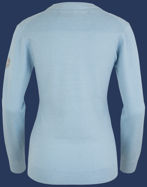 Damen Pullover 007 KoNitG, Pastellblue