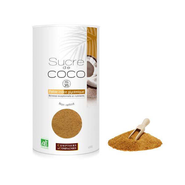 Sucre de coco bio (fleurs de coco)