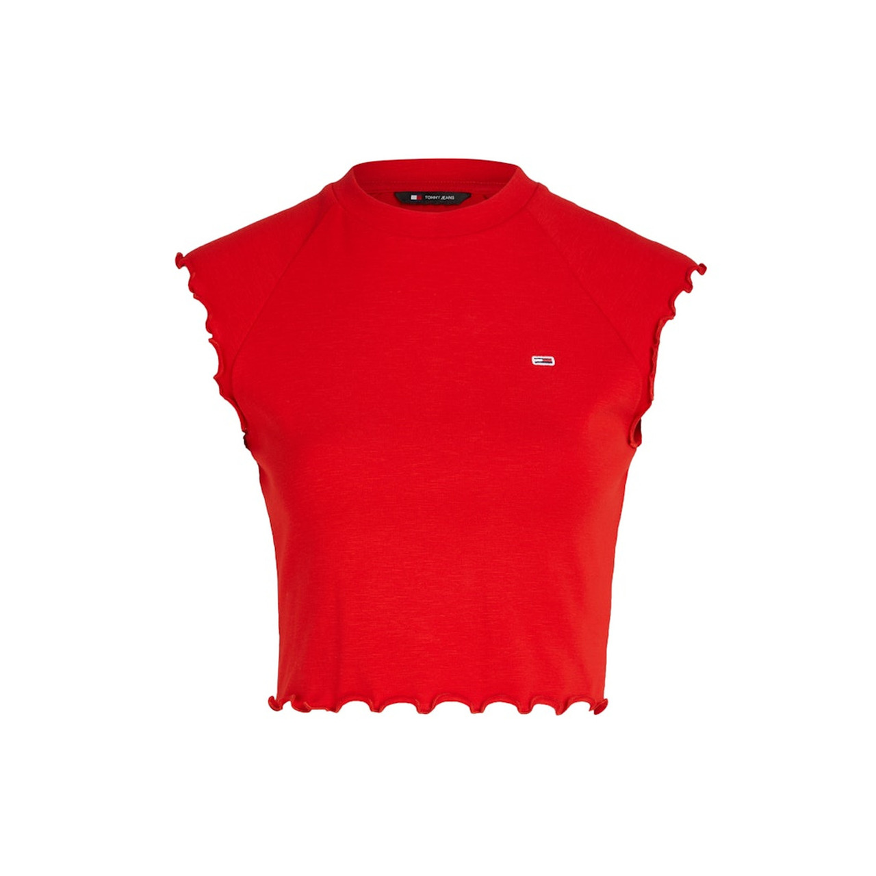 Tommy Jeans TJW SLIM CRP BABYLOCK RIB TEE