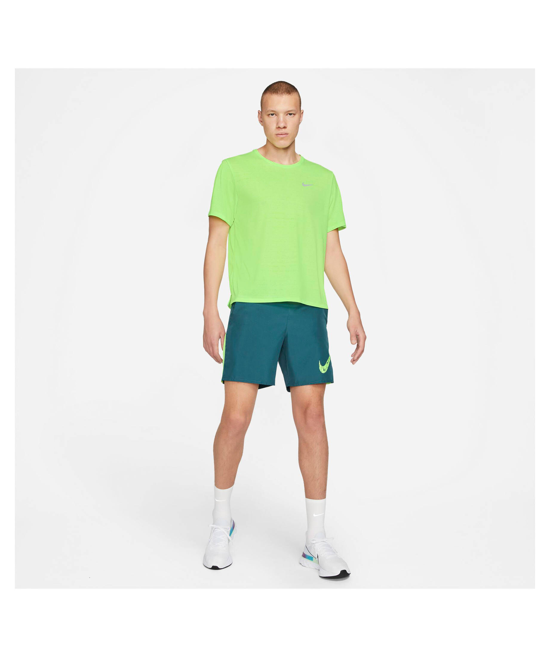 Nike| Herren Laufsport T-Shirt  DF MILLER