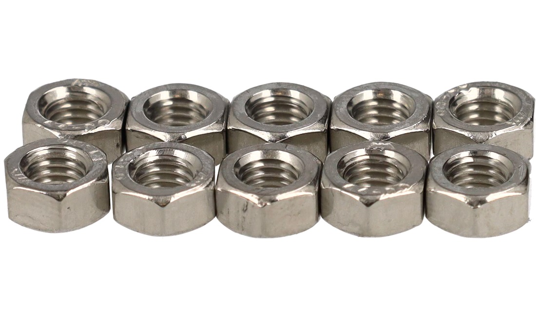 Møtrik m5 a4 din 934-4 10 stk