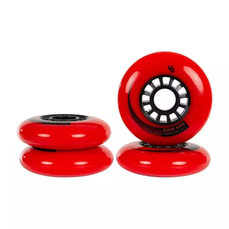 Roues roller UNDERCOVER Raw 84/88A Red (pack de 4)