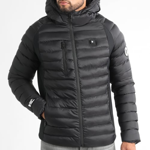 Doudoune Chauffante Capuche Meribel Noir