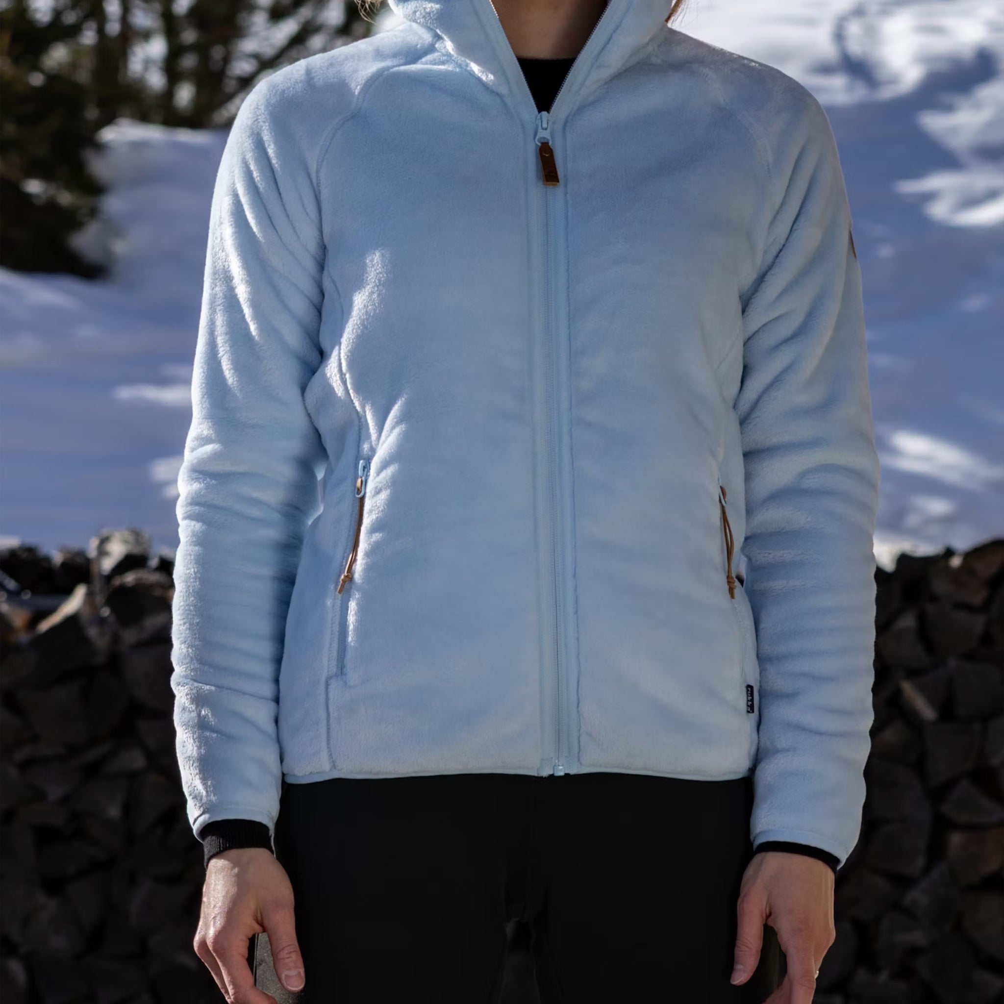 Frauen Jacke Fleece Romy Ice Water