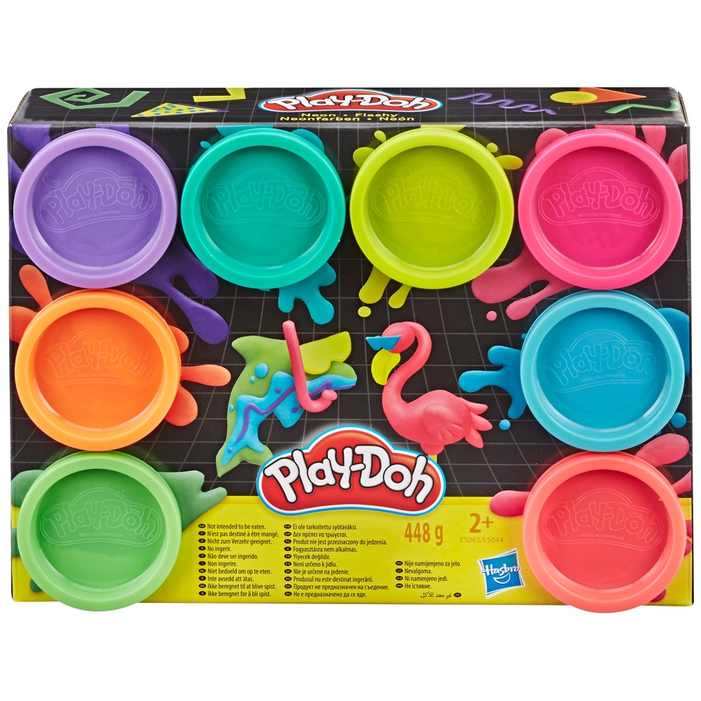 Das Play-Doh Regenbogen Starter-8er-Pack Sortiment