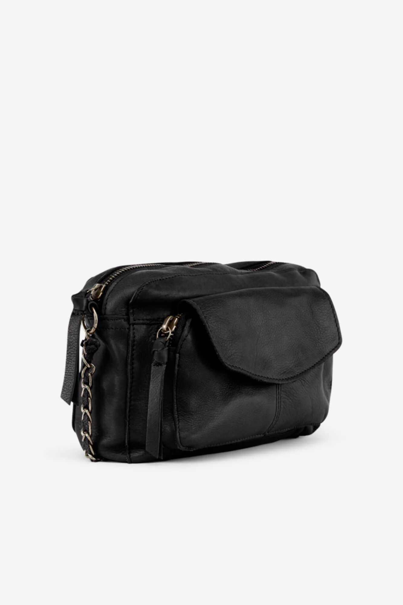 Bolsa de ombro em couro