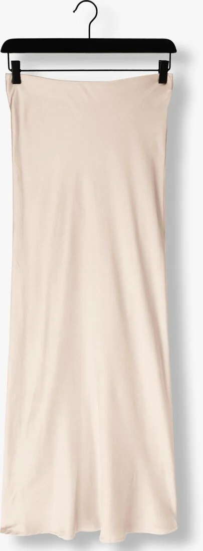 NOTRE-V ecru notre-v maxirok satin long skirt