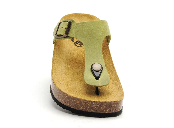 Plakton mules et sabots plats femme cp bolero vert