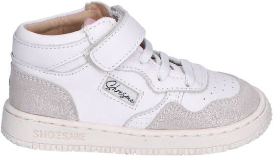 Shoesme Bn24s008 Hoge sneakers Leren Sneaker Wit