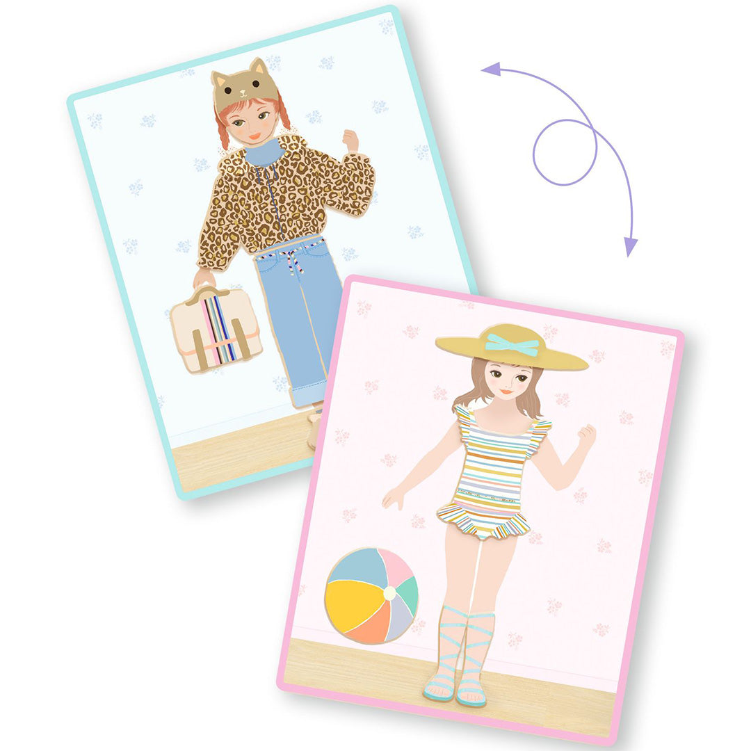 djeco magneetset inzebox dressing - 38st