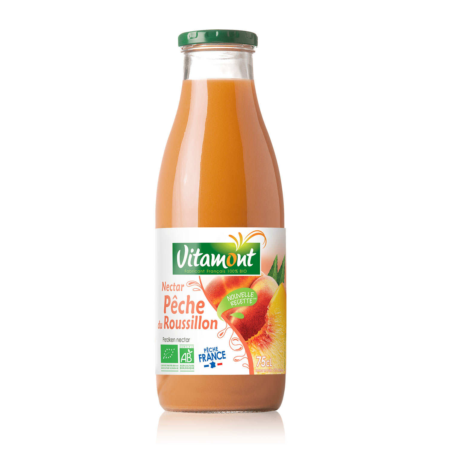Nectar de pêche bio du Roussillon