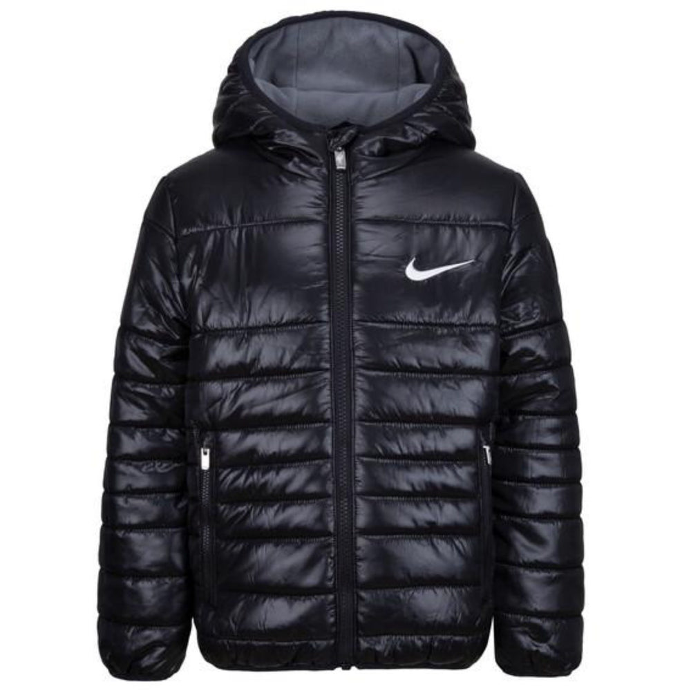 Køb NIKE Black Mid Weight Fill Jakke