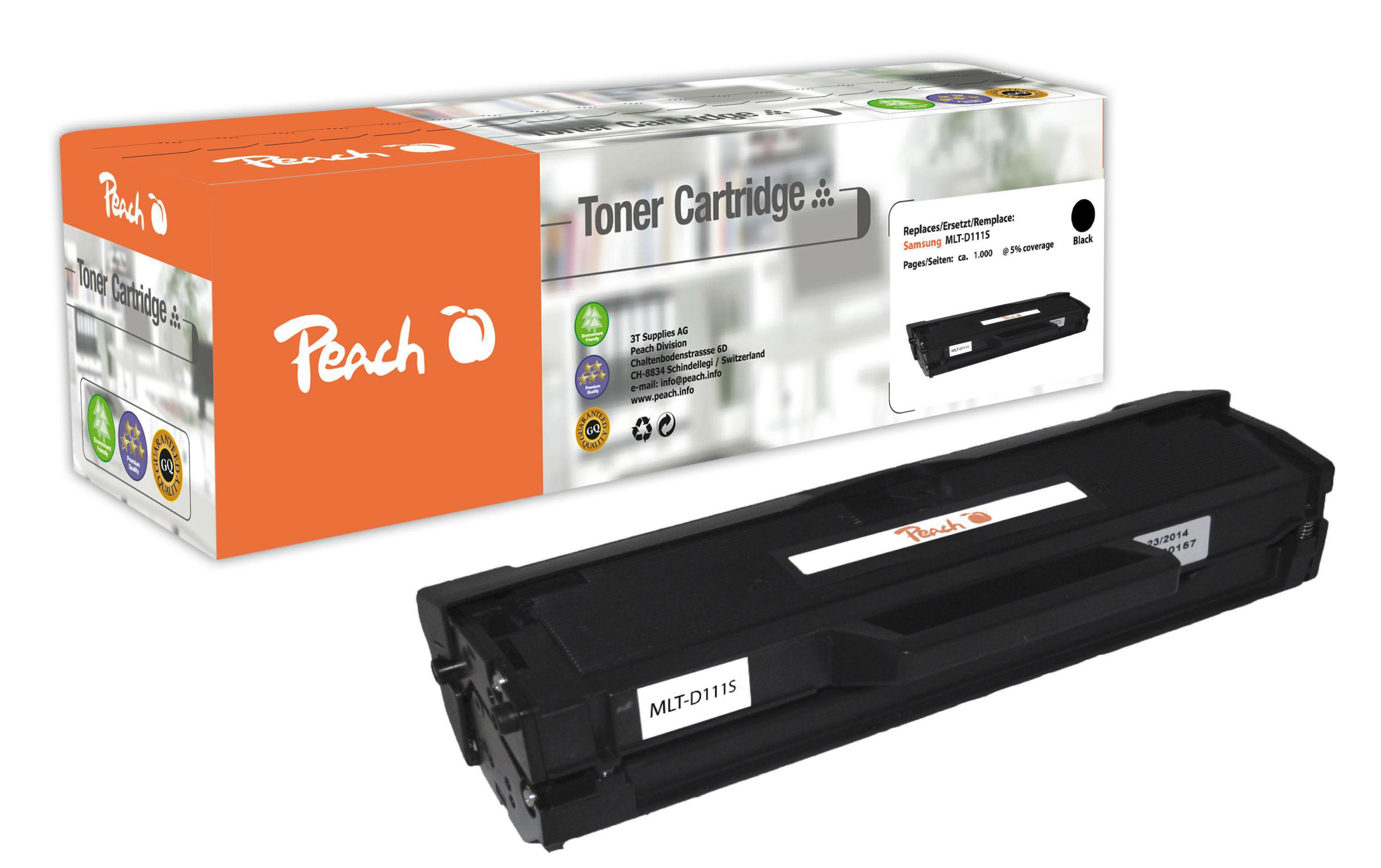 Toner Samsung MLT-D111S BlackToner, Schwarz