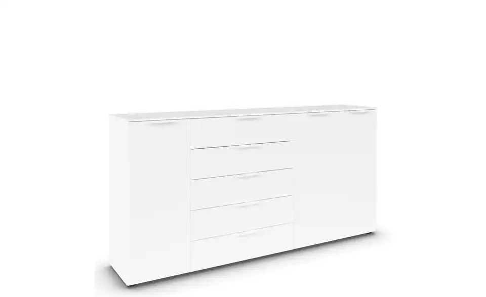 Sideboard Weiß Front: Dekor, Oberboden: Dekor Weiß
