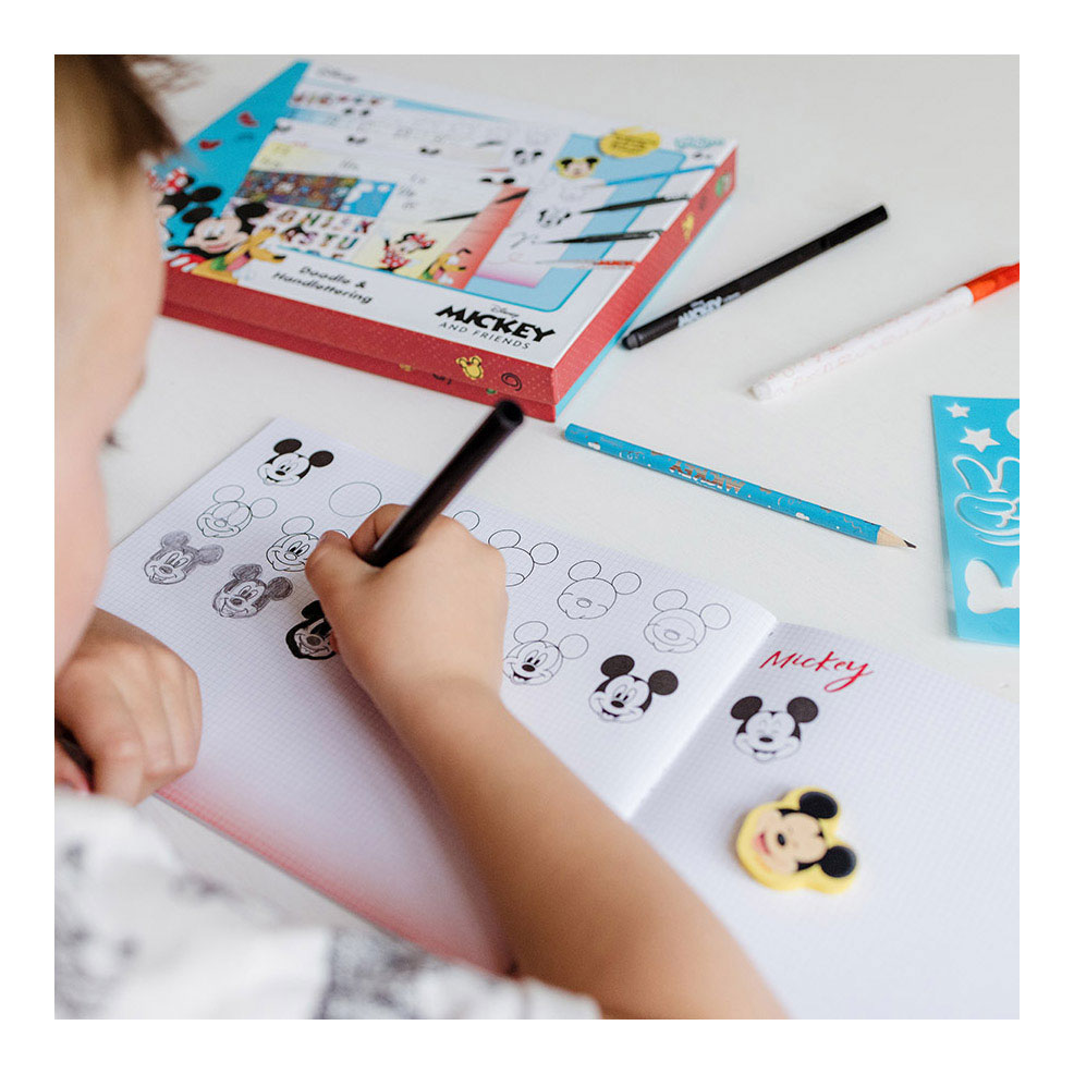 Totum Mickey Mouse - Doodle & Handlettering Set