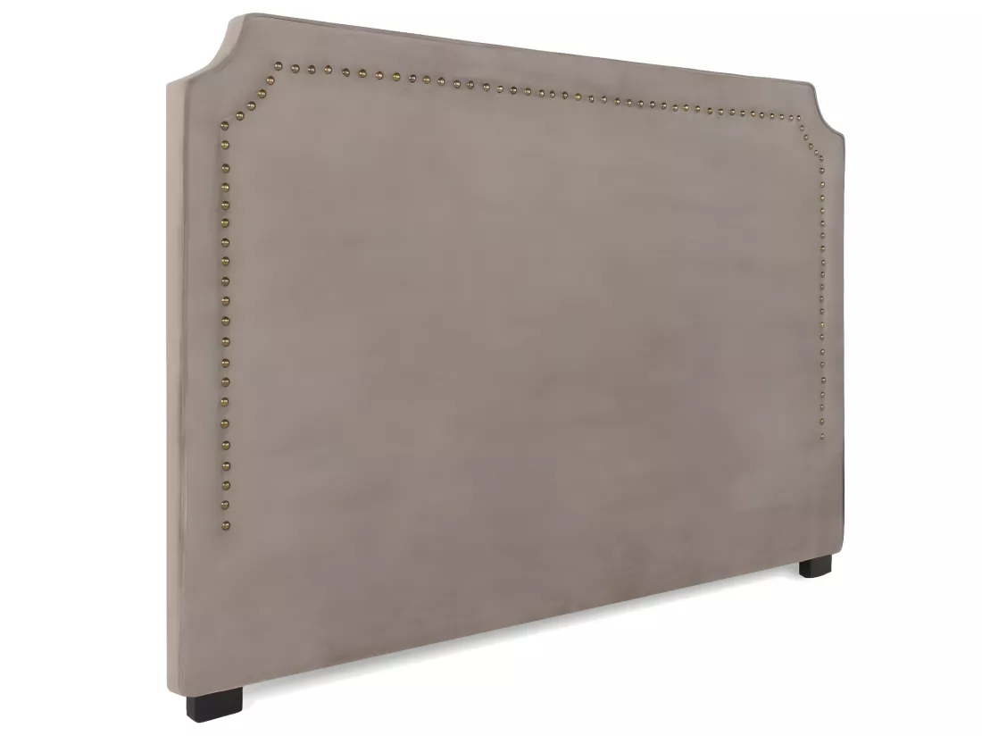 Tête de lit Diana Velours 180cm Taupe